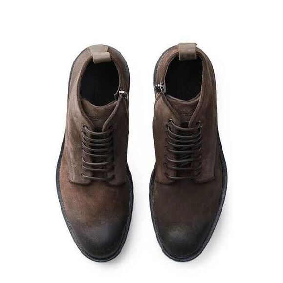 Good Man Brand Moderned City Oiled Suede Boot Size 9